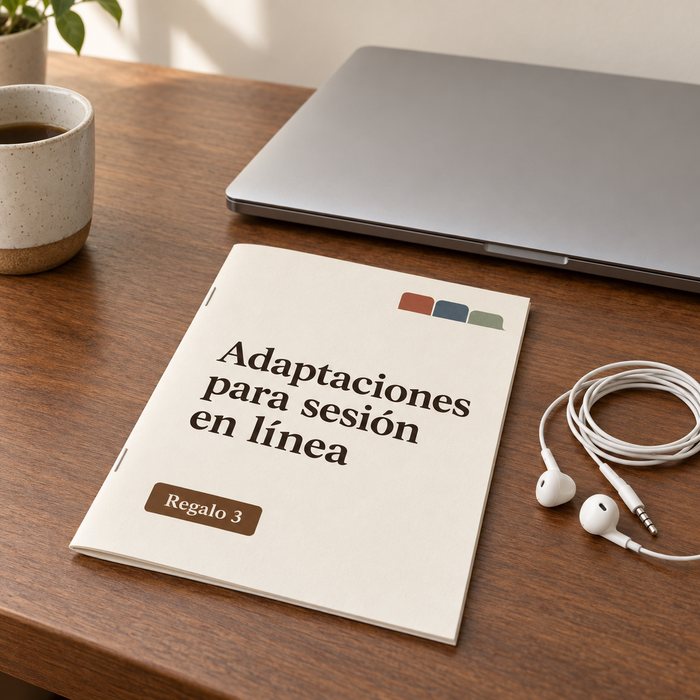 Regalo 3: Adaptaciones para sesión en línea